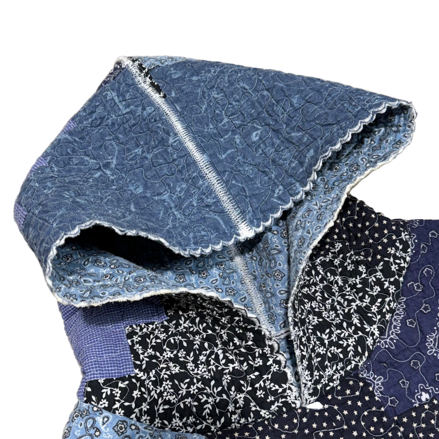 Blue Bandana Quiltoodie (M)