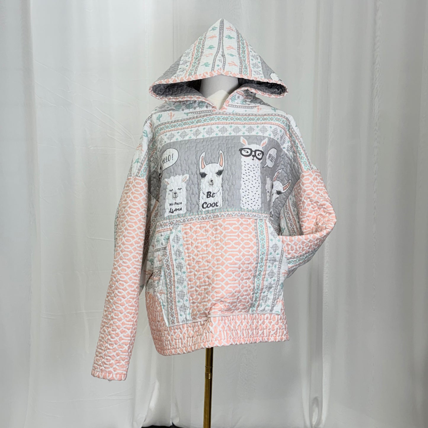 Llama Lover Quiltoodie (XL)
