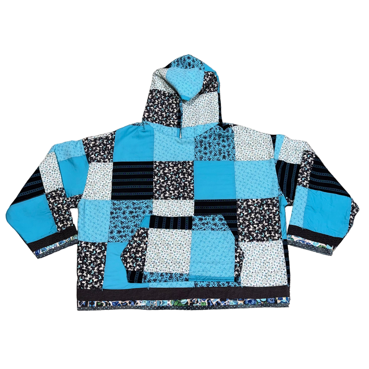 Blue Da Ba Dee Quiltoodie (2XL)