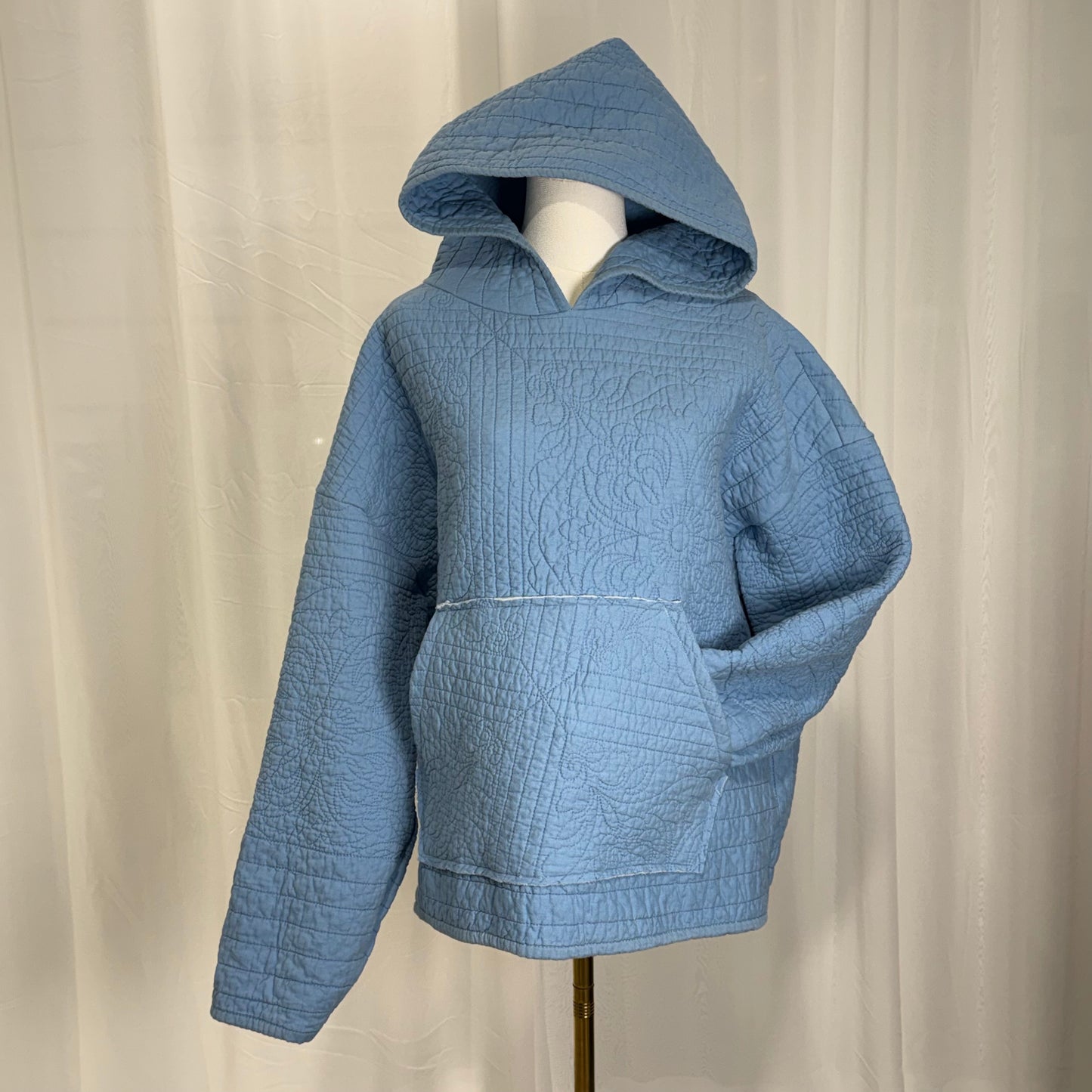 Baby Blue Quiltoodie (L)