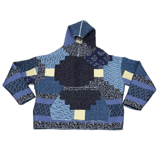 Blue Bandana Quiltoodie (M)