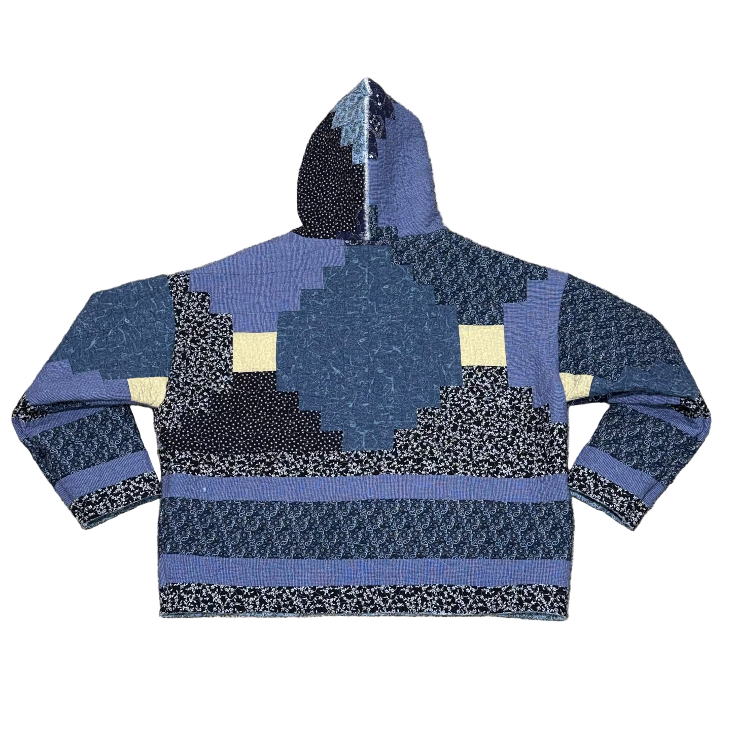 Blue Bandana Quiltoodie (M)