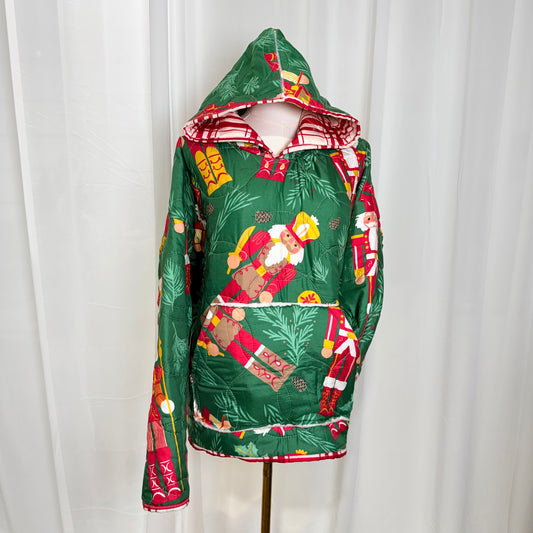 Green Nutcracker Quiltoodie (2XL)