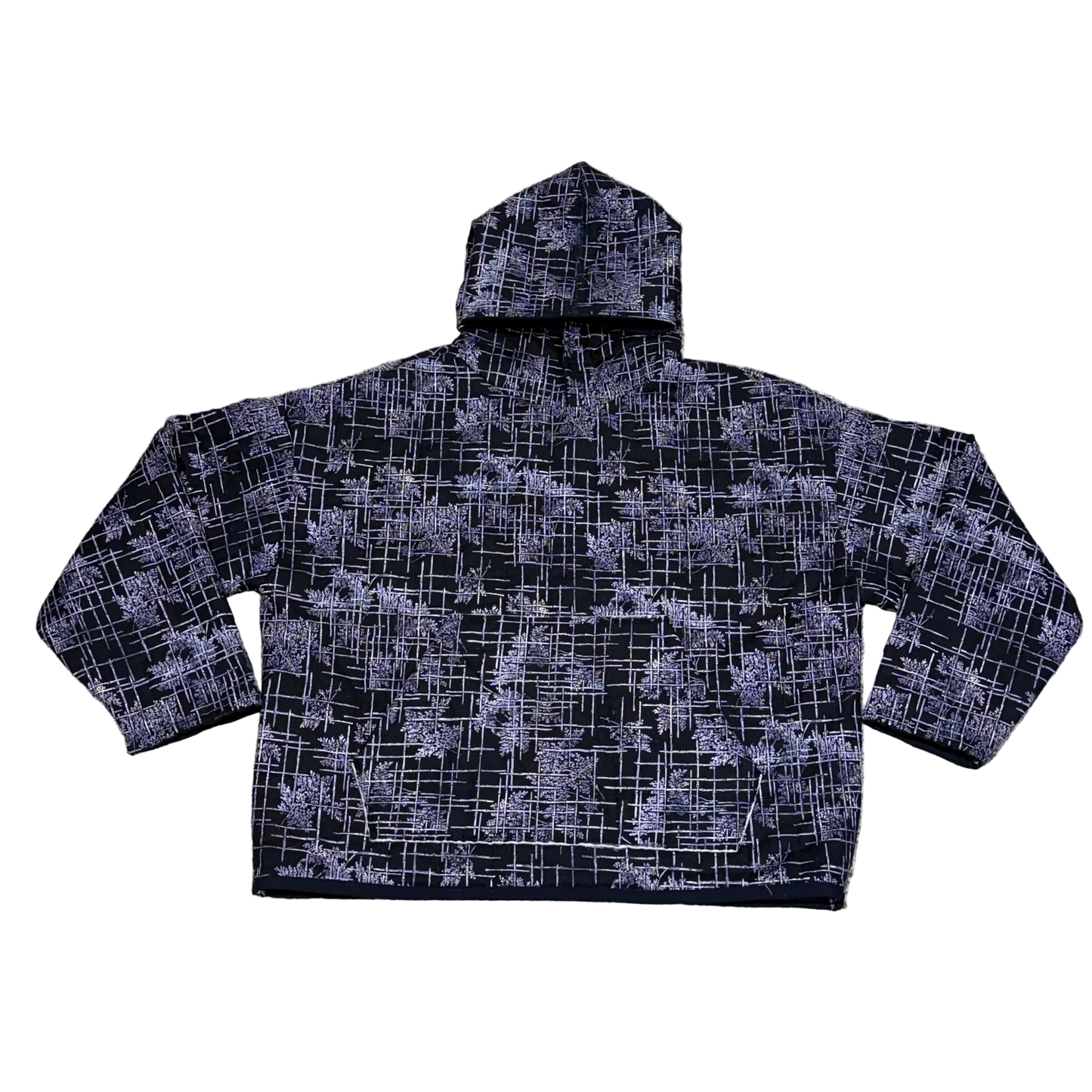 *HANDMADE* Black Quiltoodie (M)