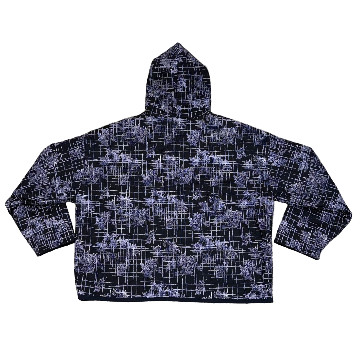 *HANDMADE* Black Quiltoodie (M)