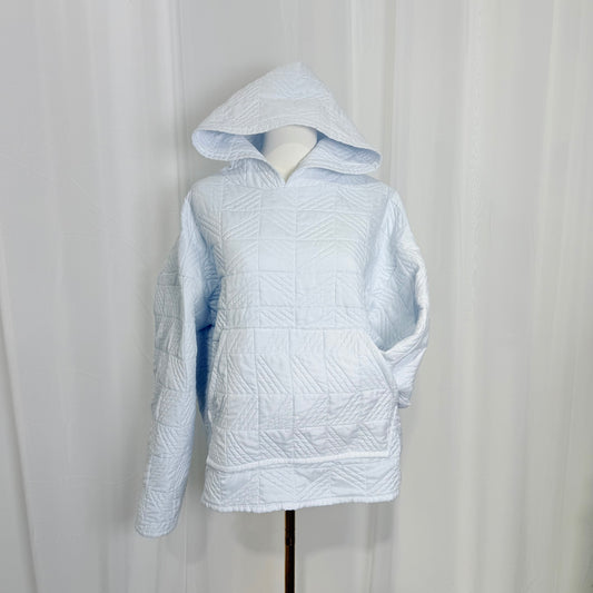 Icey White Quiltoodie (M)