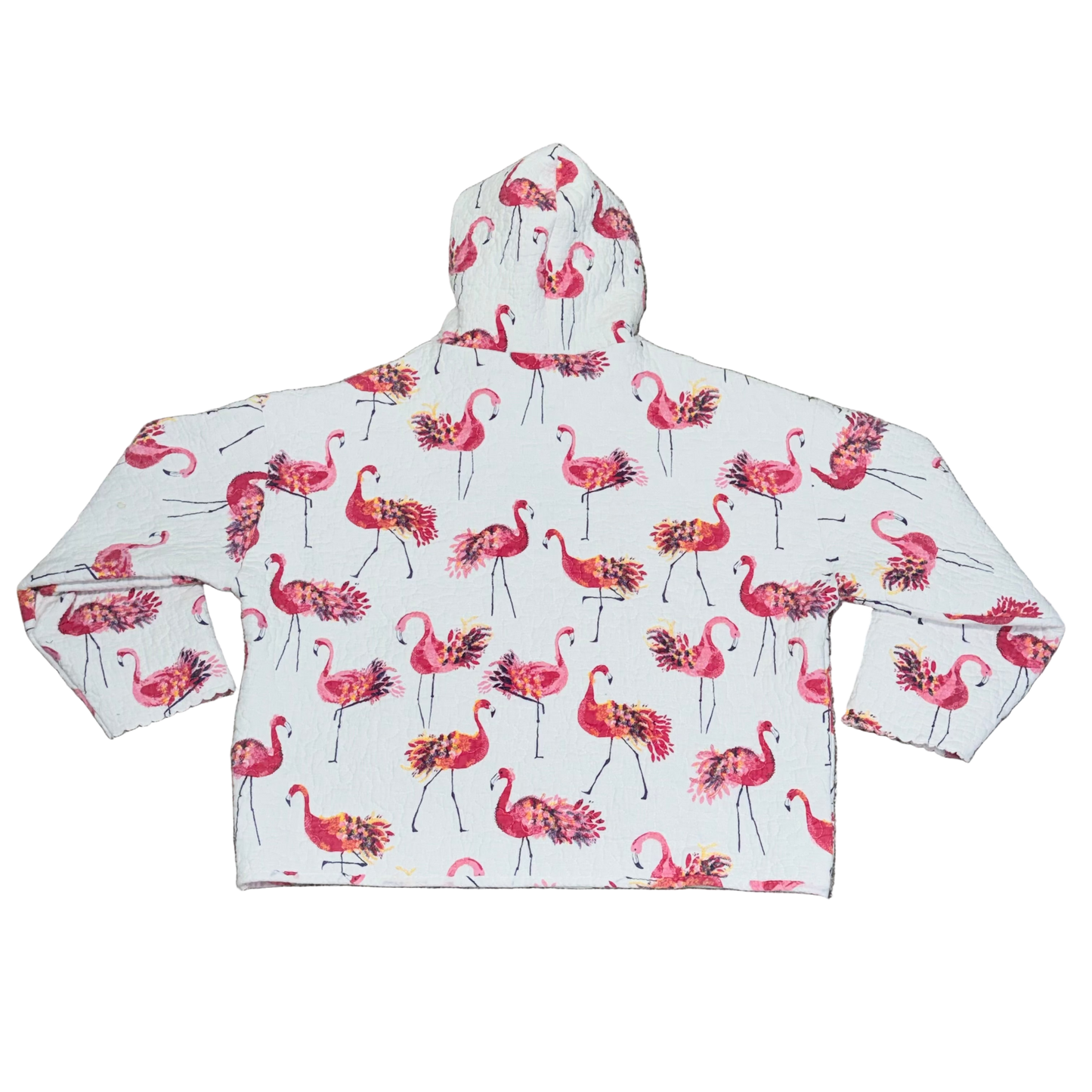 Pink Flamingos Quiltoodie (XL)