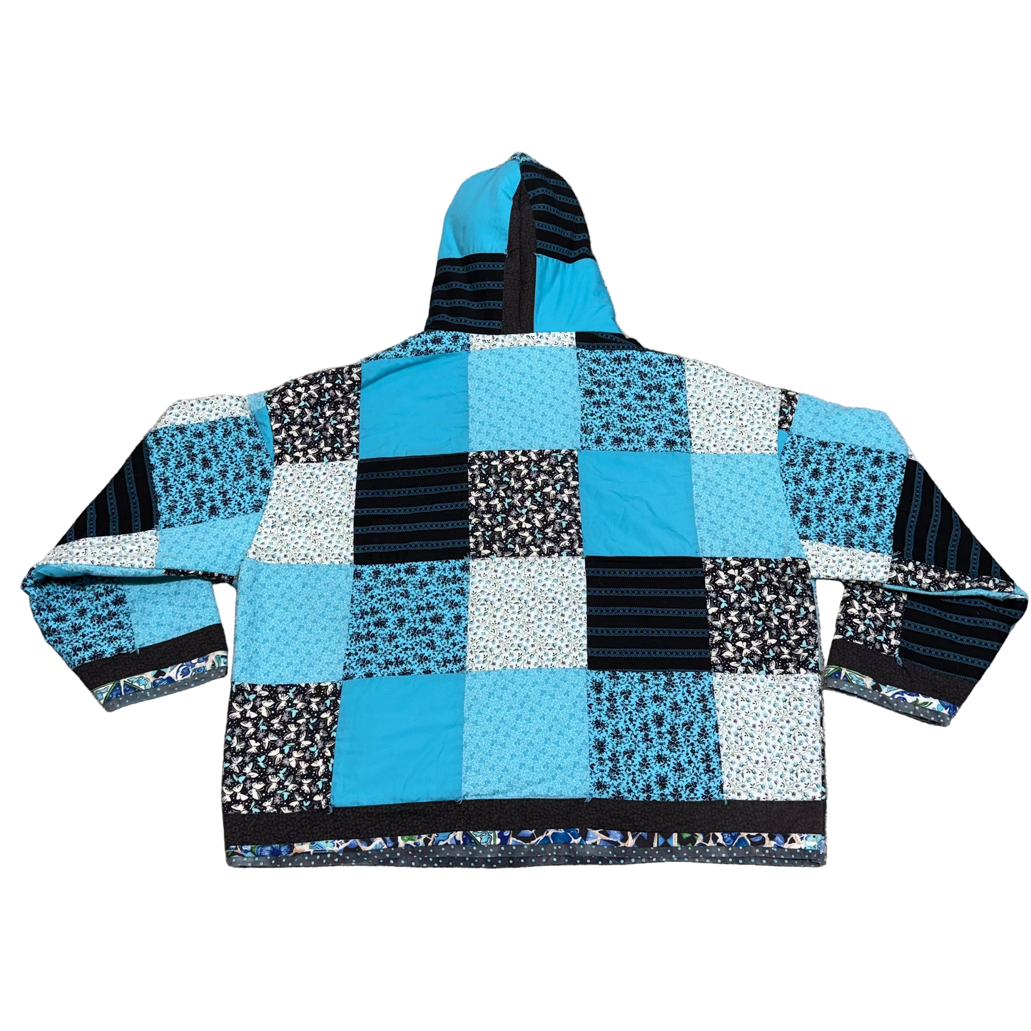 Blue Da Ba Dee Quiltoodie (2XL)