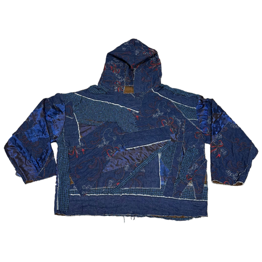 Denim Thrasher Quiltoodie (L)