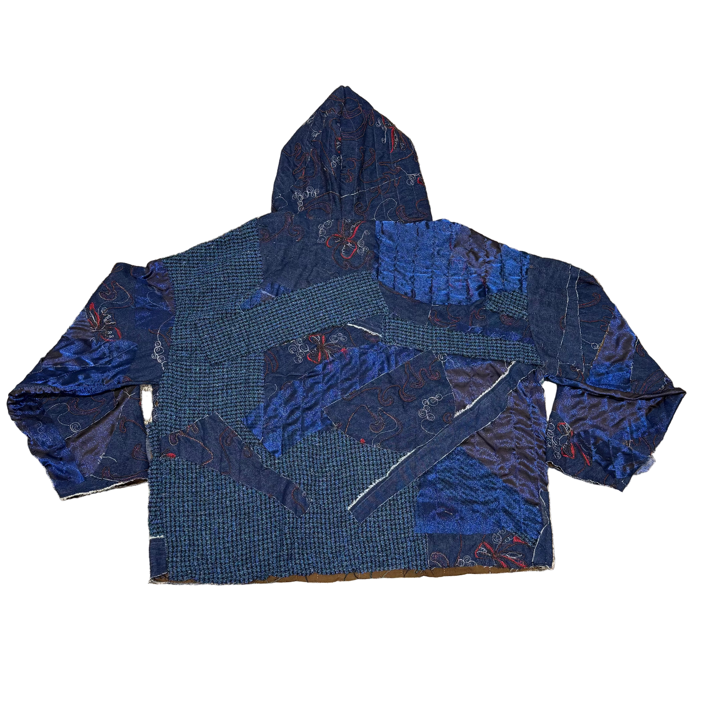 Denim Thrasher Quiltoodie (L)