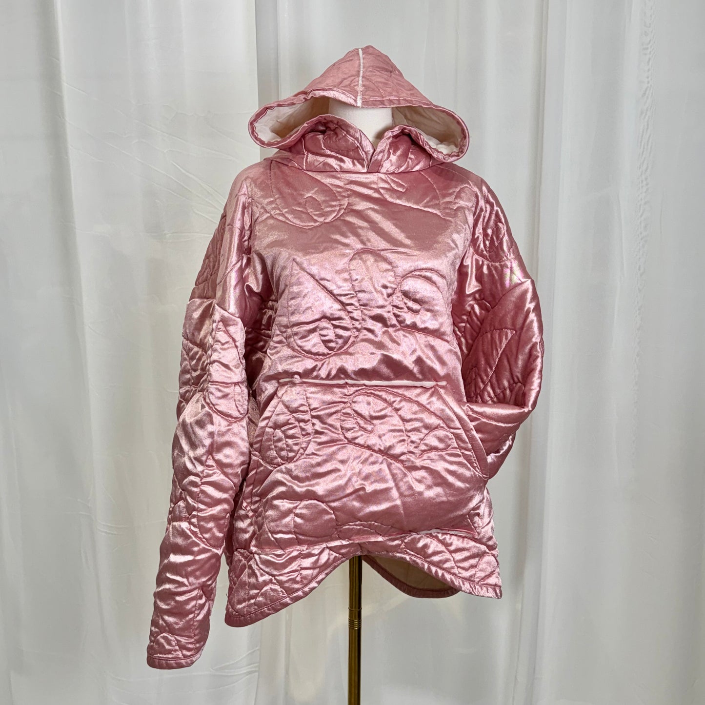 Pink Sparkle Quiltoodie (2XL)