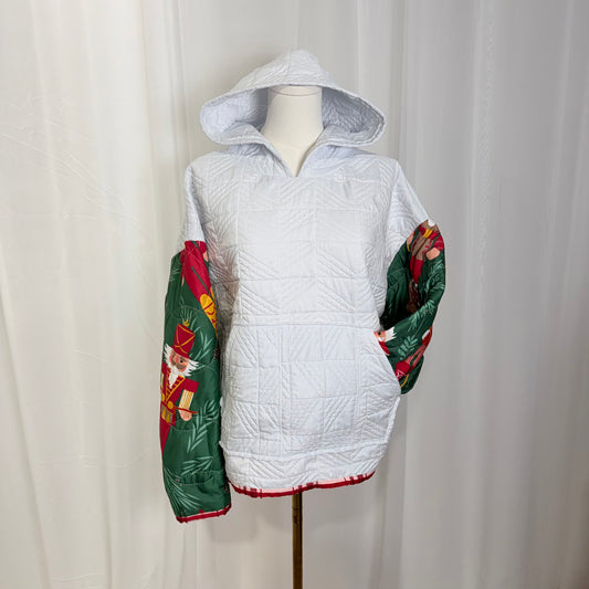 White Nutcracker Quiltoodie (S)